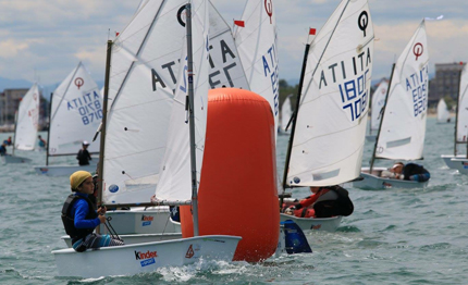 optimist due regate cervia nel primo giorno del trofeo kinder