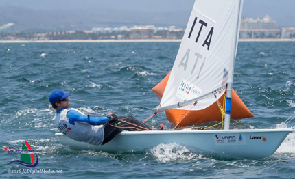 bene gli azzurri al mondiale laser standard messicano