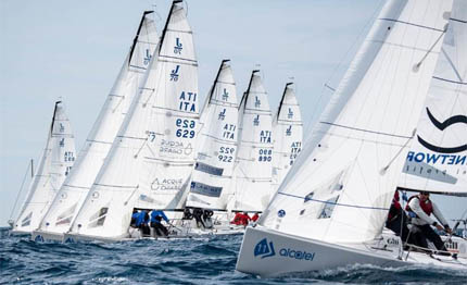 alcatel j70 cup sbarca porto cervo
