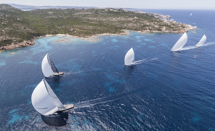 loro piana superyacht regatta giganti del mare spiegano le vele