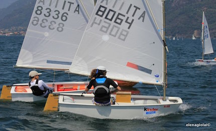 iii tappa trofeo optimist italia kinder sport mandello del lario