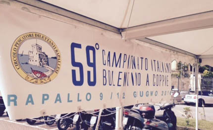 genova in testa nel campionato italiano di pesca con il bolentino