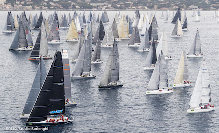 giraglia rolex cup partita la regata altura