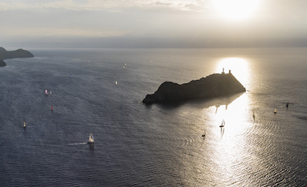 giraglia rolex cup in corso gli arrivi della regata altura