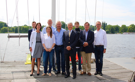 la lega italiana vela tra fondatori della international sailing league association isla