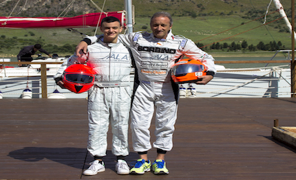 offshore max testa figlio di diego vince la prima tappa del campionato italiano gt15