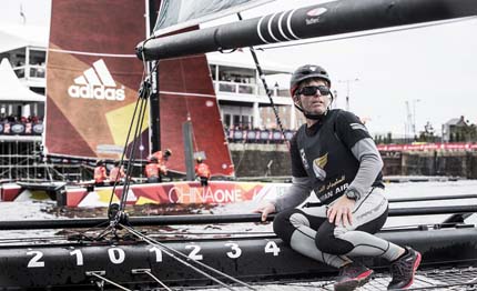 extreme sailing series oman air sempre piu leader