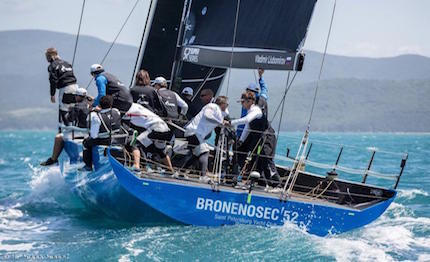 52 super series bronenosec gazprom inizia come un primo ma al comando provezza