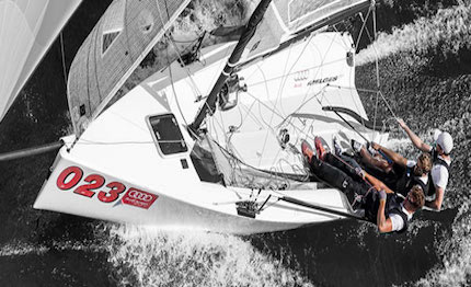 melges 20 atto quarto per mascalzone latino jr riva del garda