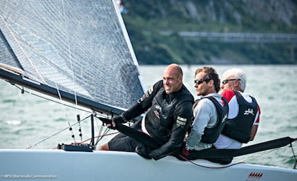 riva del garda guido miani conquista le melges 20 sailing series