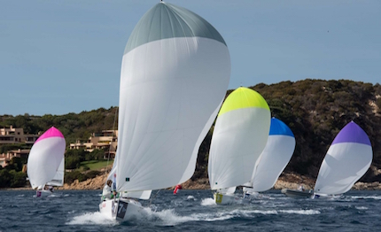 al via porto cervo audi italian sailing league