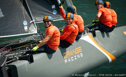 gc32 outsider orange racing sews up long distance race
