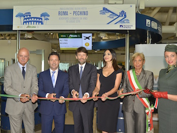 alitalia torna in cina