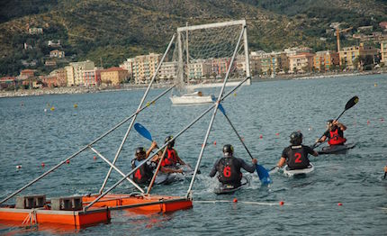 trofeo di canoa polo baie del levante domani sestri levante