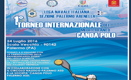 canoa polo palermo il primo torneo internazionale del mediterraneo