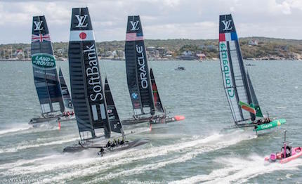 enrico zennaro su mediaset premium per commentare le louis vuitton america cup world series