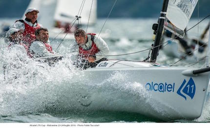 vela 70 va in archivio la prima manche dell alpen cup