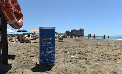 estate 2016 gioco di squadra per la tutela delle spiagge del mare grazie 8220 ma il mare non vale una cicca 8221