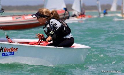 iv tappa trofeo optimist italia kinder sport civitanova marche