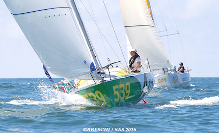 les sables azzorre les sables ambrogio beccaria rimonta conclude al terzo posto la prima tappa