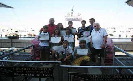 elba vela argenti europei per la squadra equipe circolo della vela marciana marina