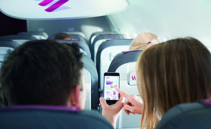 eurowings introduce in collaborazione con blockbuster intrattenimento di bordo sui dispositivi mobili