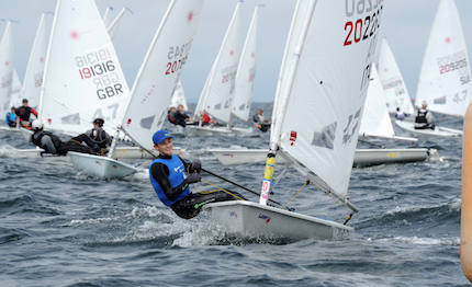 guido gallinaro argento al mondiale laser di kiel