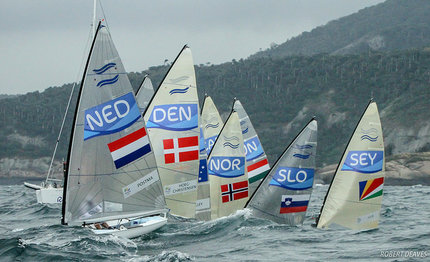 finn focus at rio2016 big day out on the high seas in rio