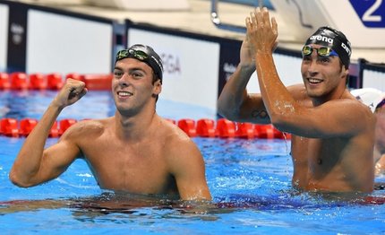 rio 2016 nuoto stellare con oro di paltrinieri il bronzo di detti
