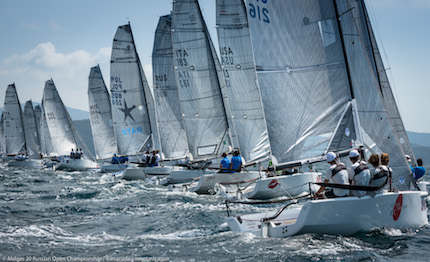 wildman conserva la leadership del melges 20 russian open