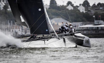 il north west garda sailing alla centomiglia con un extreme