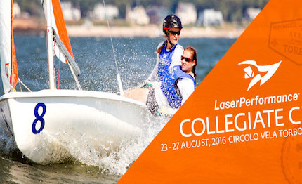 iniziata torbole la laser performance collegiate cup
