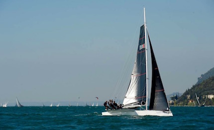 centomiglia world cup della vela acqua dolce per la prima volta brenzone
