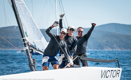 pacific yankee conserva la leadership nel melges 20 world championship