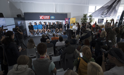 sap extreme sailing team guida la classifica nel primo giorno di regate delle extreme sailing series in russia