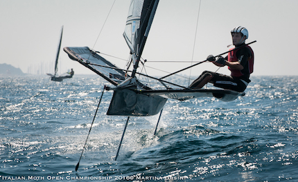 domani punta ala si elegge il campione italiano classe moth
