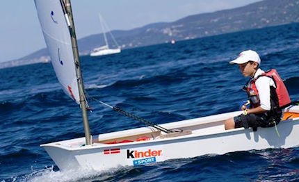 ottimo risultato del giovanissimo team caposele ai campionati italiani optimist