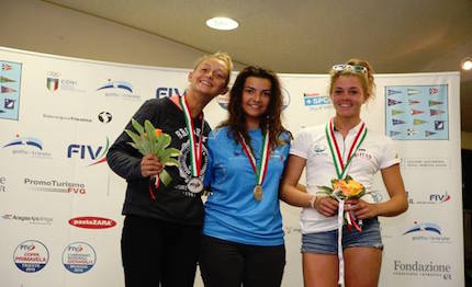 alla fraglia vela riva squadra laser in grande crescita trascinata da un grande guido gallinaro
