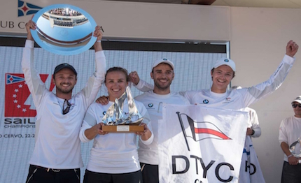 il deutscher touring yacht club si aggiudica la sailing champions league