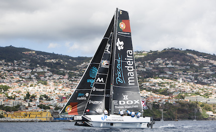 le extreme sailing series si dirigono verso lisbona con il primo equipaggio completamente al femminile