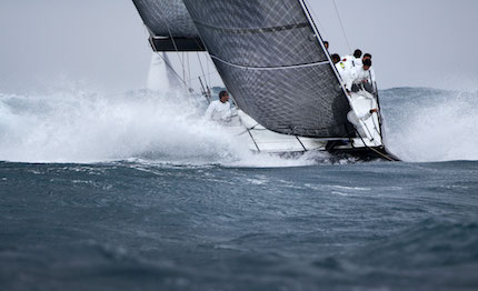 la grande vela alla portopiccolo maxi race