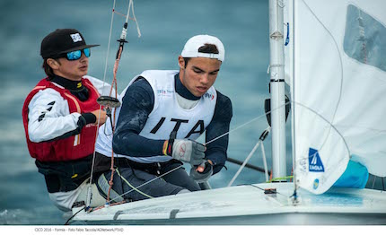 prime regate al campionato italiano classi olimpiche di formia