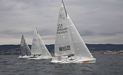 trieste gli este24 danno spettacolo pickwick vince la barcolana la tappa