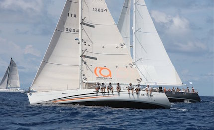alcor rappresenta napoli il club nautico della vela alla middle sea race