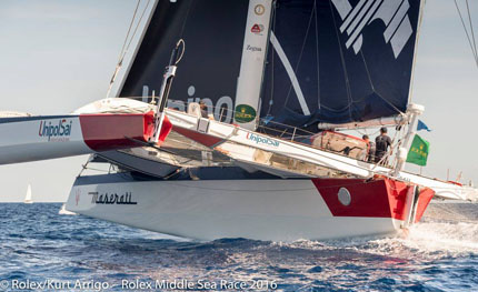 partita la middle sea race soldini girano timoni