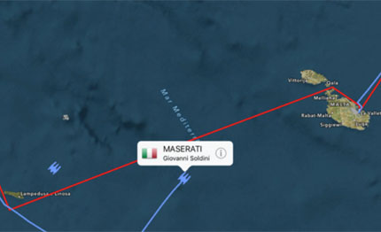 middle sea race soldini pranzera malta da vincitore