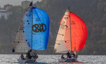 il 42 176 campionato invernale interlaghi di vela verso il gran finale
