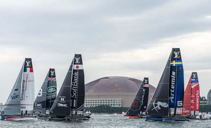 stage set for final races of louis vuitton america cup world series