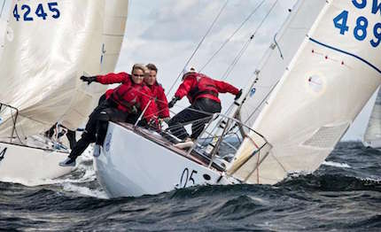 international christmas j24 match race