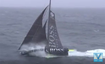 vendee globe le spettacolari immagini di banque populaire hugo boss alle kerguelen